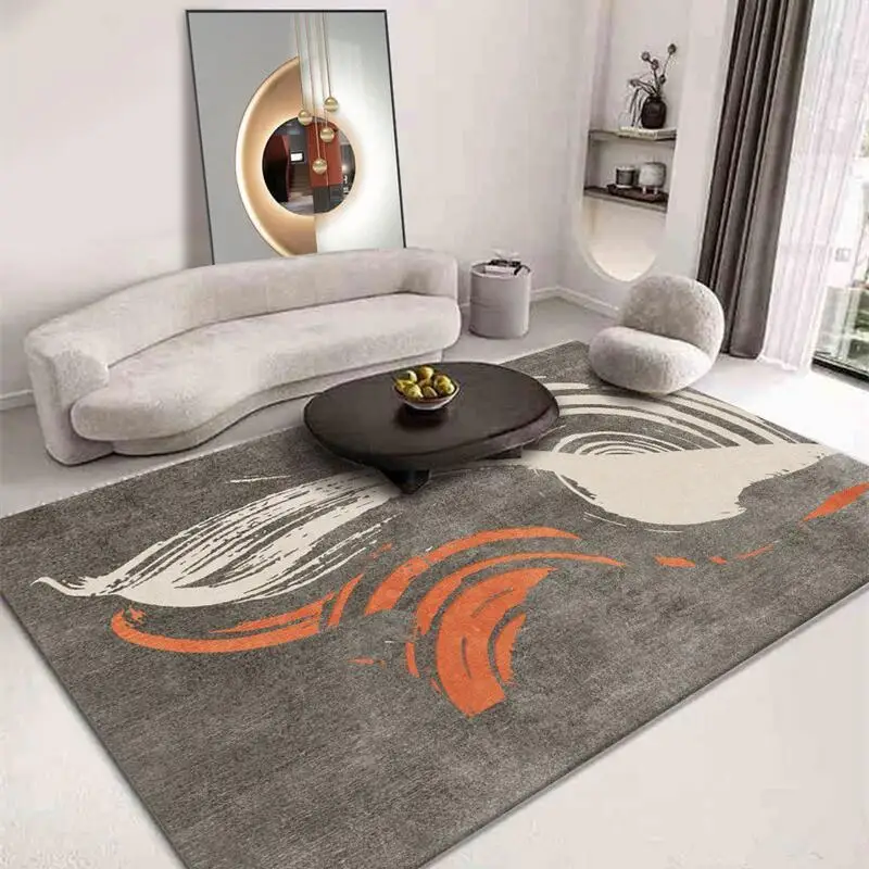 

Modern Minimalist Carpet Bedroom Non-Slip Carpet Living Room Sofa Large Area Carpet Home Decoration Soft Floor Mat