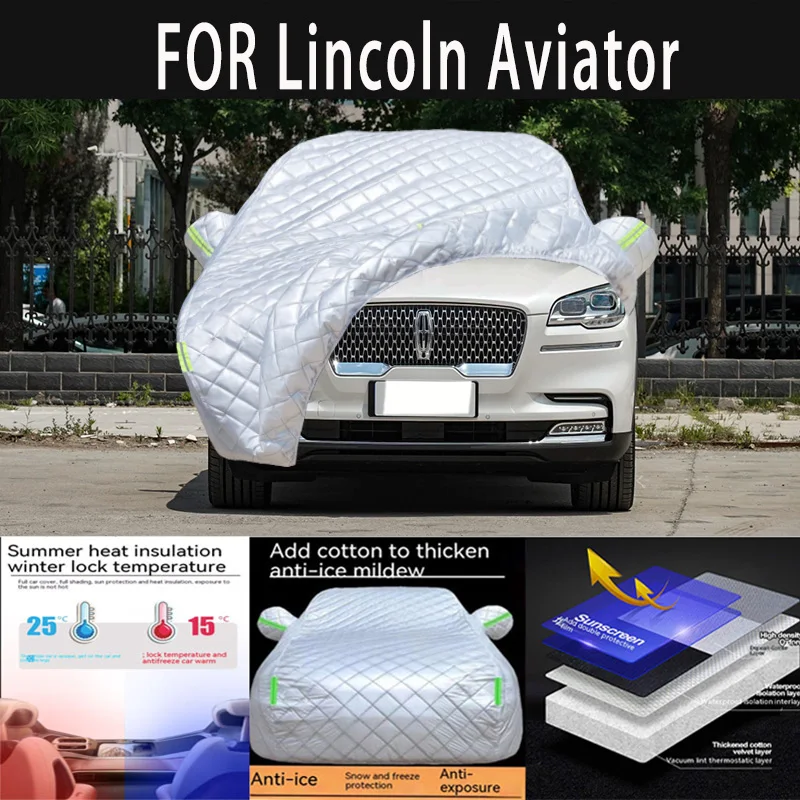 

For Lincoln Aviator auto hail proof protective cover, snow cover, sunshade, waterproof and dustproof external car accessories