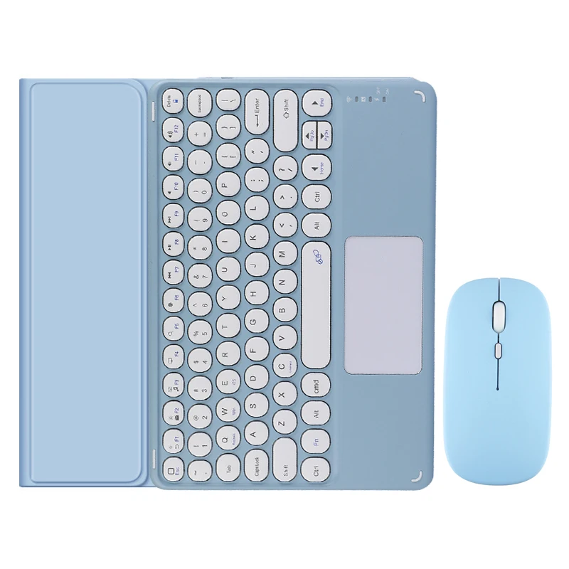 

Keyboard with touchpad for iPad Air 3 10.5 Air 4 Air 5 10.9 Case Pro 9.7 2018 5th 6th Gen 10.2 7th 8th 9th Cover Wireless Mouse