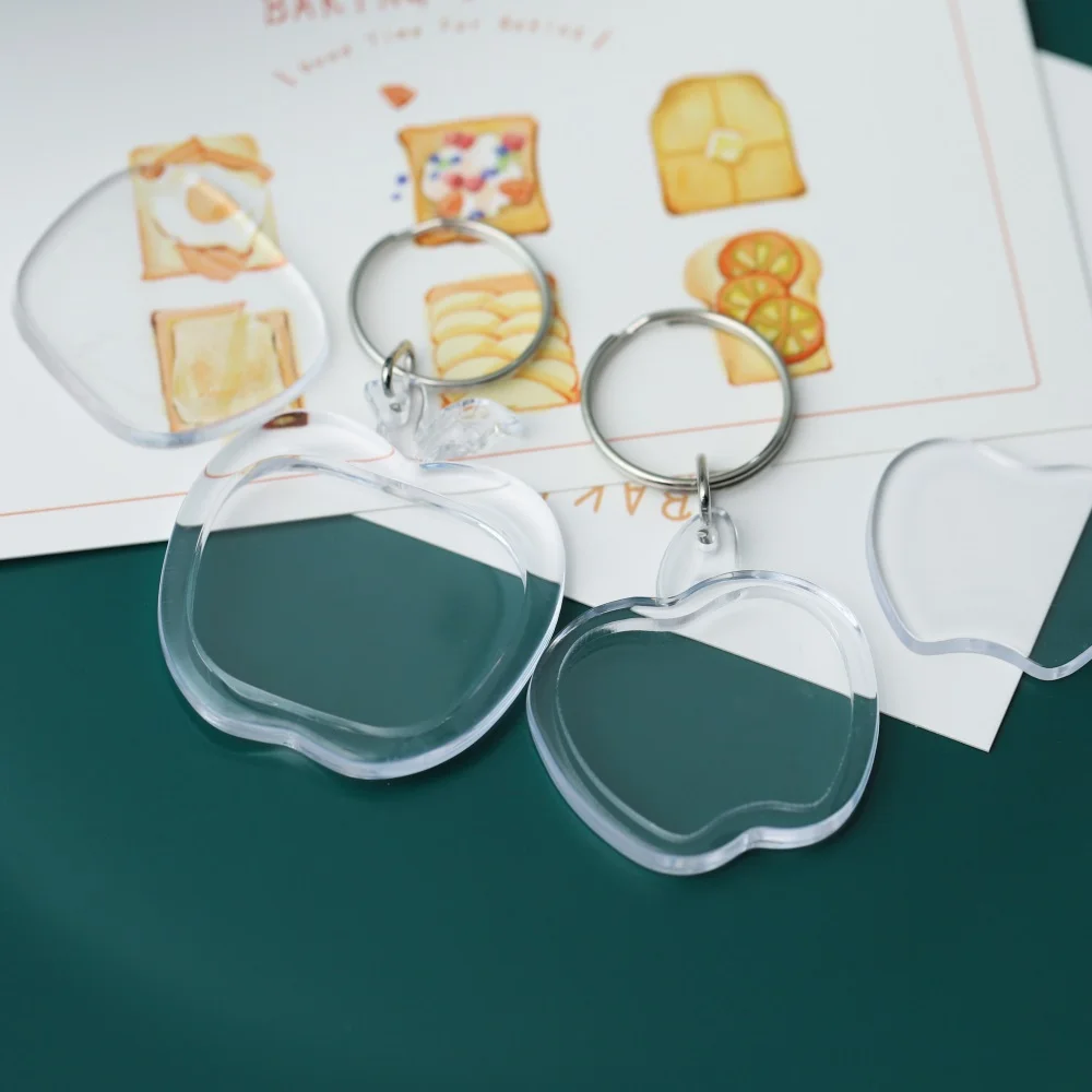 Прозрачные акриловые вставки для изготовления ювелирных изделий 2-5 шт