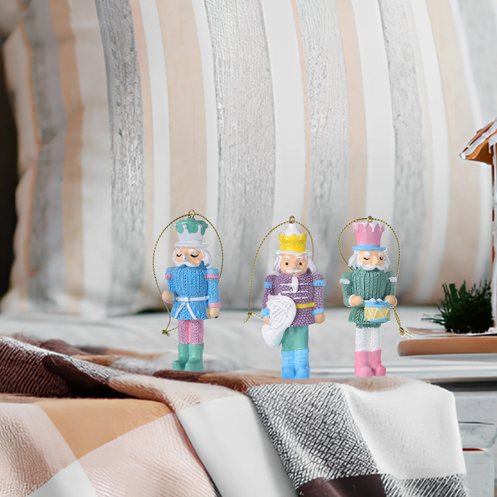 8 шт. классический ретро сказочный цветной кулон Щелкунчик настольный декор для