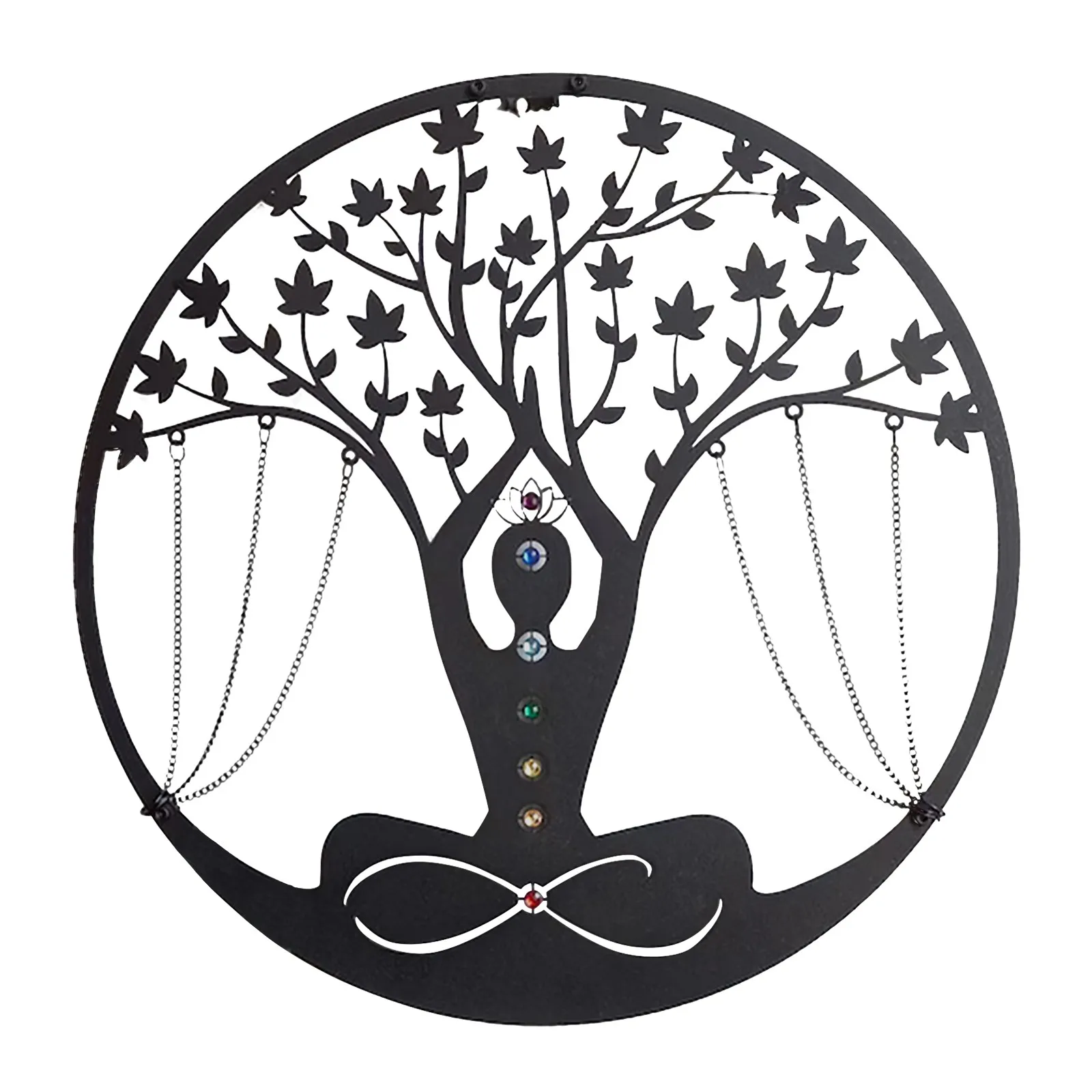 

Medtitation Metal Wall Arts Decor Yoga Arts Wall Decor Abstract Decor Hanging Home Bedroom Yoga Room Peaces Wall Decor Gifts