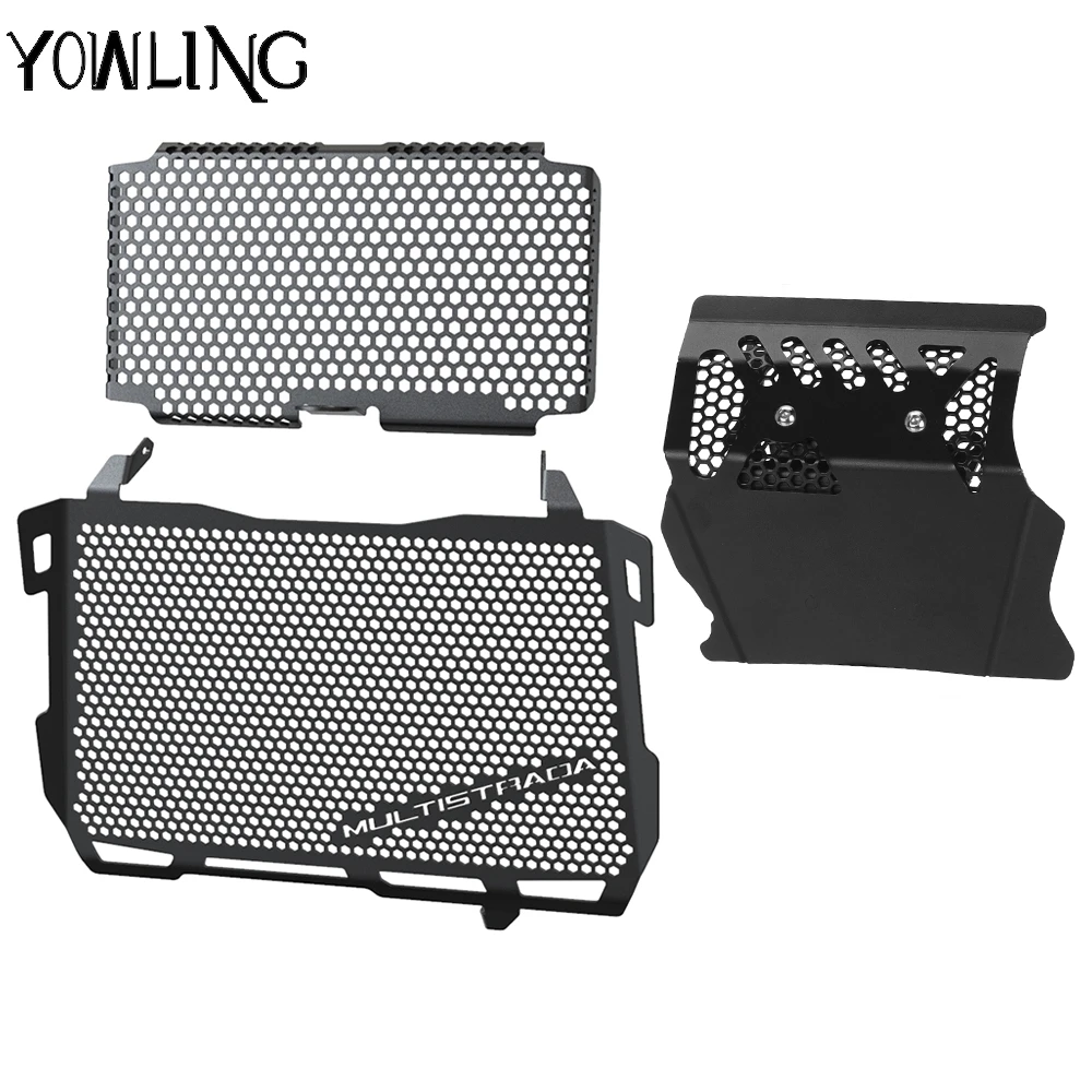 Для Ducati Multistrada 1260 1200 Enduro Pro 2019-2021 Защита радиатора Решетка бака Щит Кулер двигателя