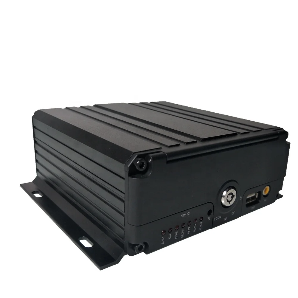 Фото 4G GPS 1080P AHD H.265 HDD GPS IPC 4-канальный MDVR Мобильный видеорегистратор для автомобилей, грузовиков, автобусов, с функцией записи в режиме 