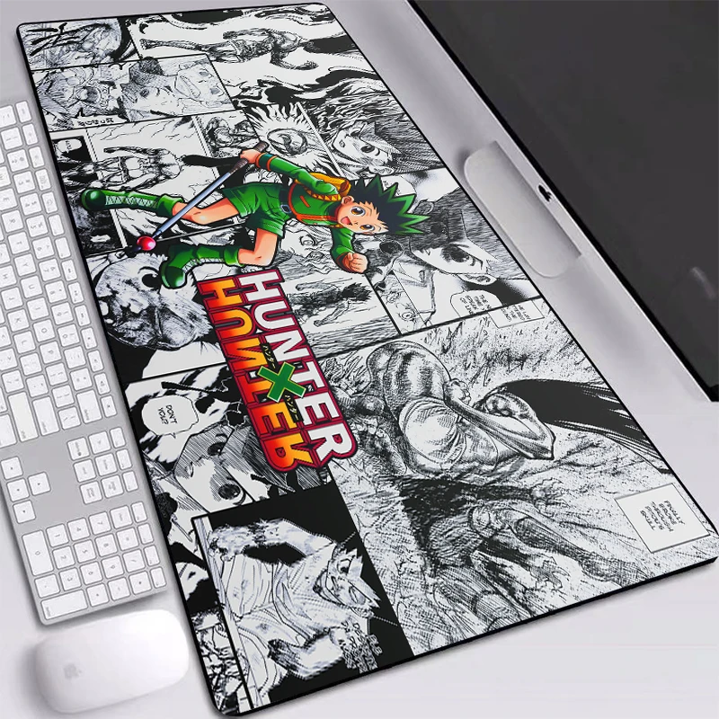 

Huner X Hunter Mouse Pad Cool Laptop Computer Mice Mat Stitched Edges Gaming Accessories Durable Speed Keyboard Desktop Pad
