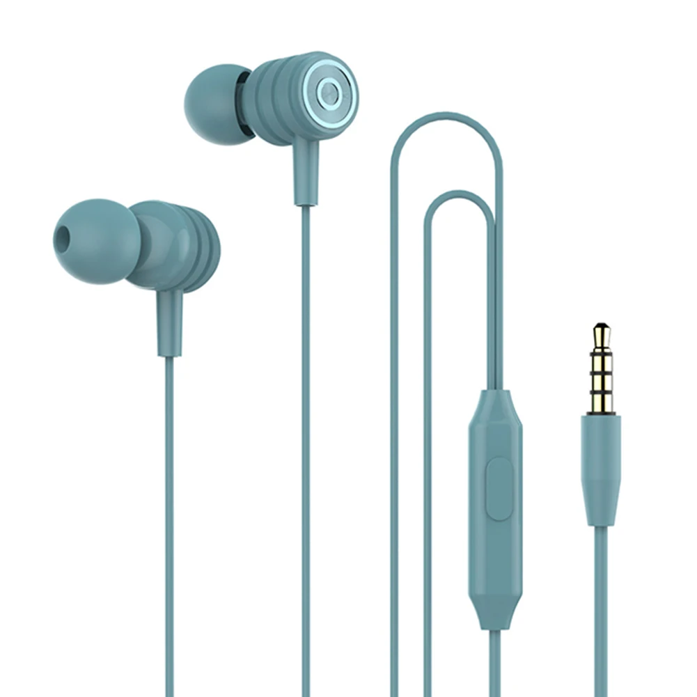 

Stereo Bass Wired 3.5mm In-Ear Earphones HIFI Noise Reduction Headphone with Microphone for Xiaomi Huawei Samsung