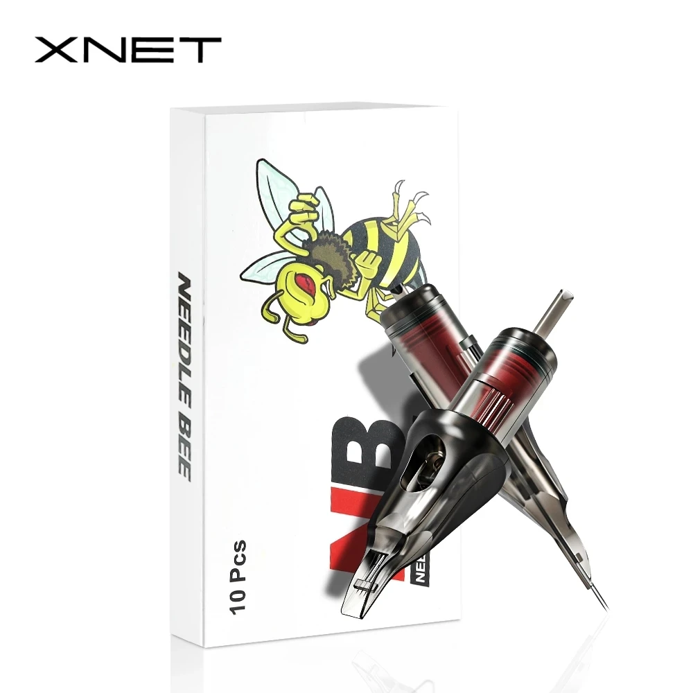 

XNET NB 0.35mm Mix Tattoo Needles Cartridge Disposable Sterilized Round Liner Shader Safety Permanent Makeup Tattoo Supplies