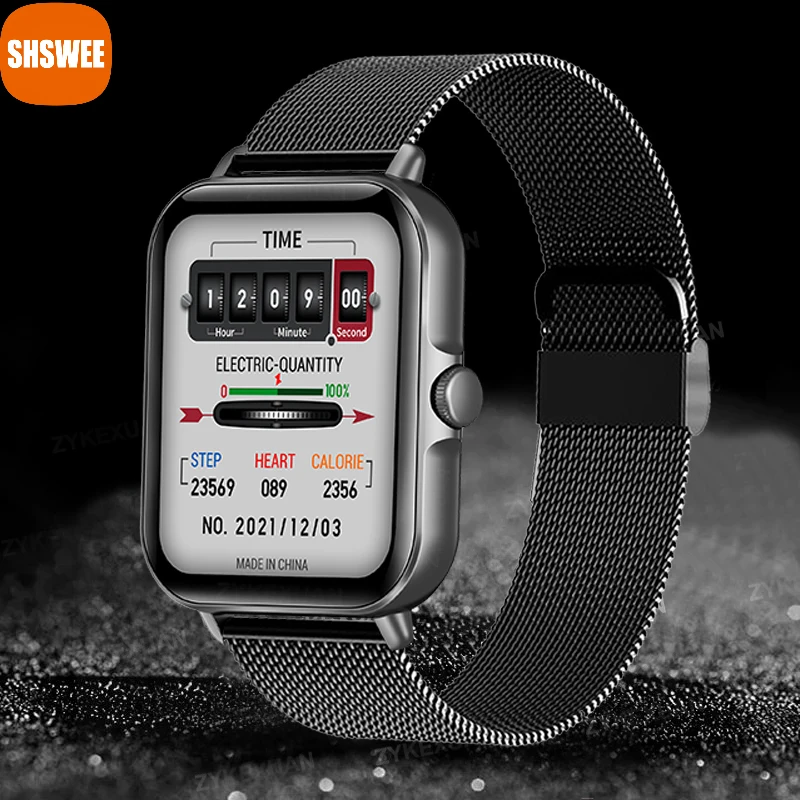 

For Xiaomi Bluetooth Answer Call Smart Watch Men Full Touch Dial Call Fitness Tracker Women Smartwatch IP67 Waterproof Men +Box