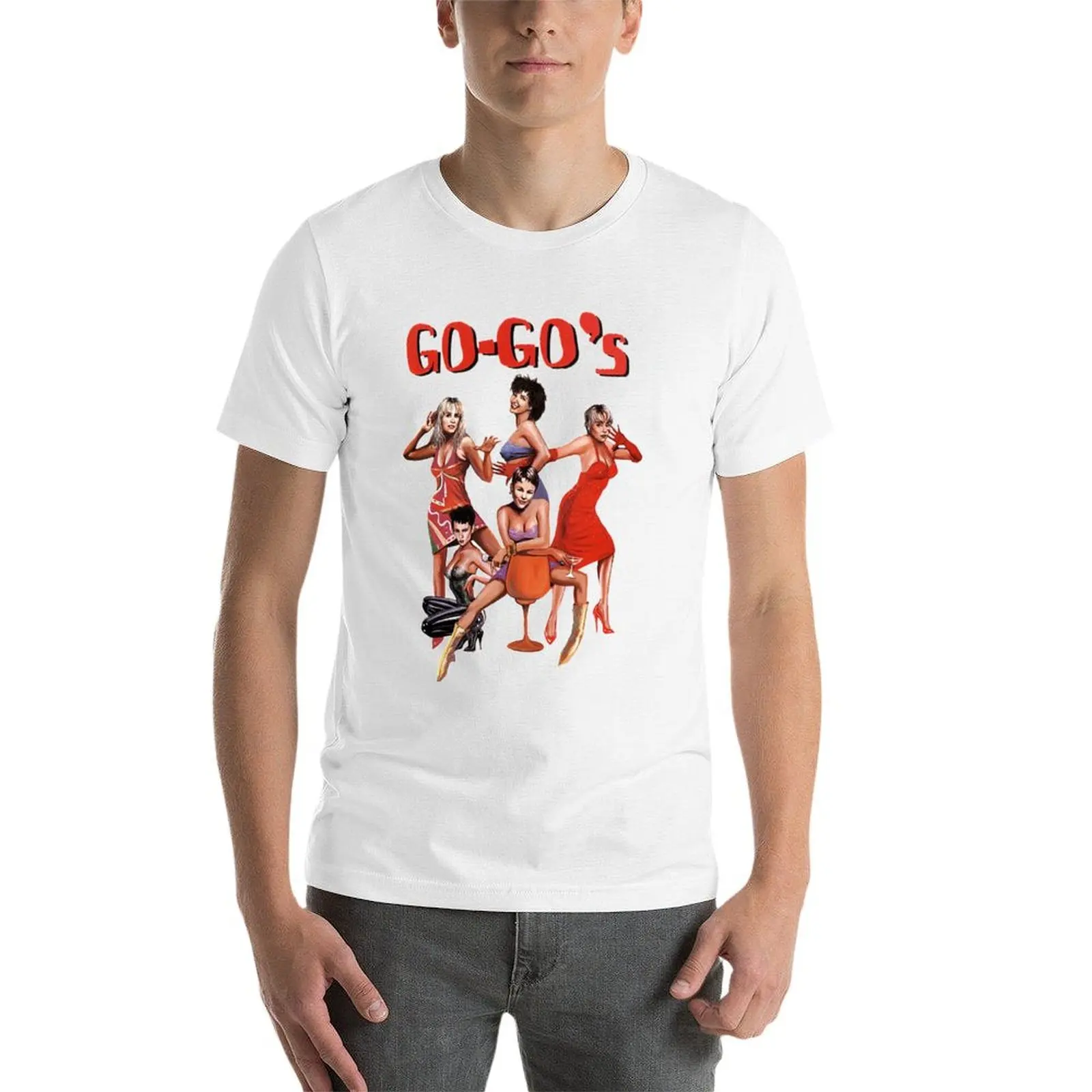 Фото Футболка The Go Gos, устойчивая к поту, для тренировок №3
