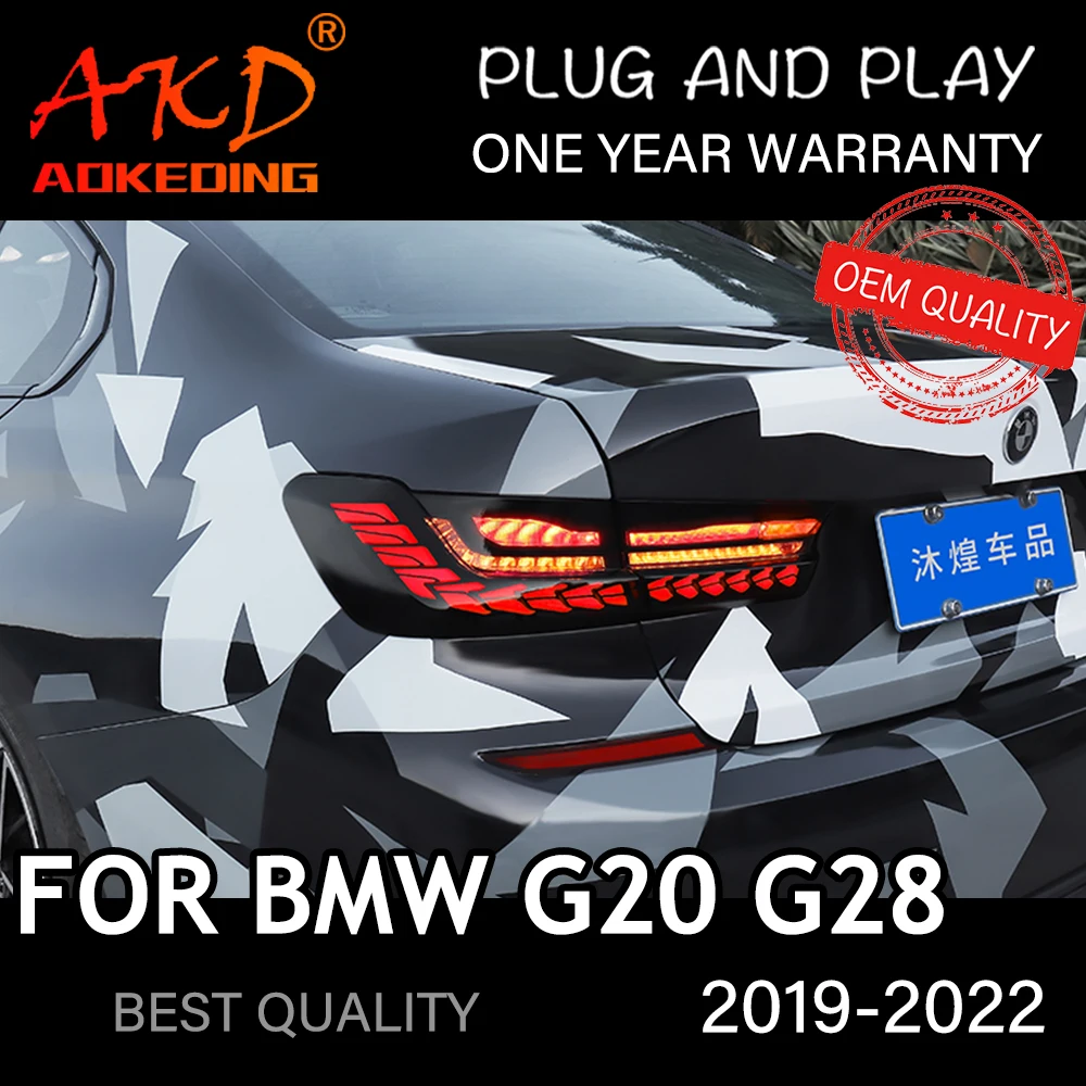 

Задний фонарь для BMW G20 G28 2019-2022 автомобитовары задний фонарь светодиодный ные лампы автомобильные аксессуары 320i 325i M3 задсветильник s
