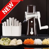 12 in 1 vegetable cutter slicer multifunctional manual vegetable chopper with 10 blades fourth generation newest kitchen gadgets