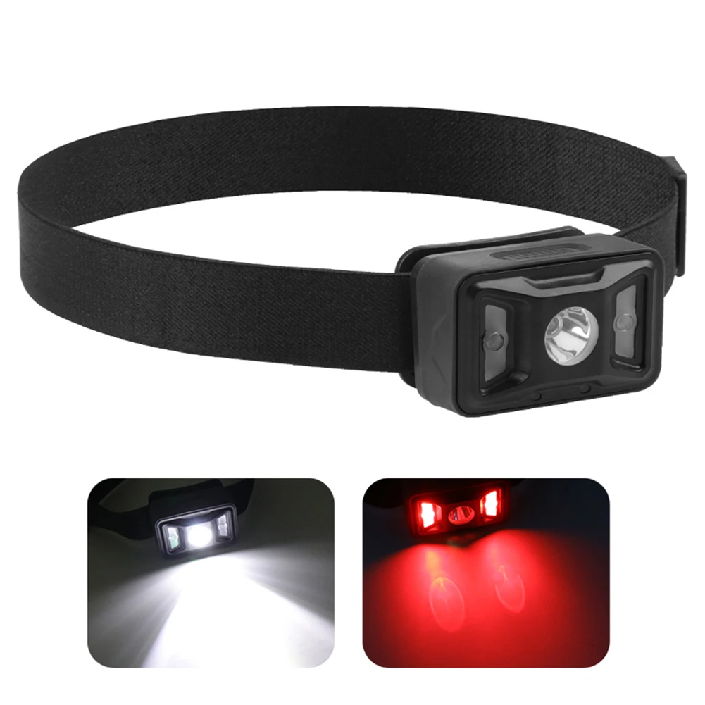 

XPG LED Headlamp with Built-in Battery Camping Head Flashlight Torch Lamp 500LM for Outdoor Hunting Hiking Cycling