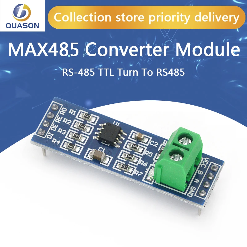 Модуль MAX485 RS-485 TTL поворот в RS485 MAX485CSA модуль преобразователя для микроконтроллера
