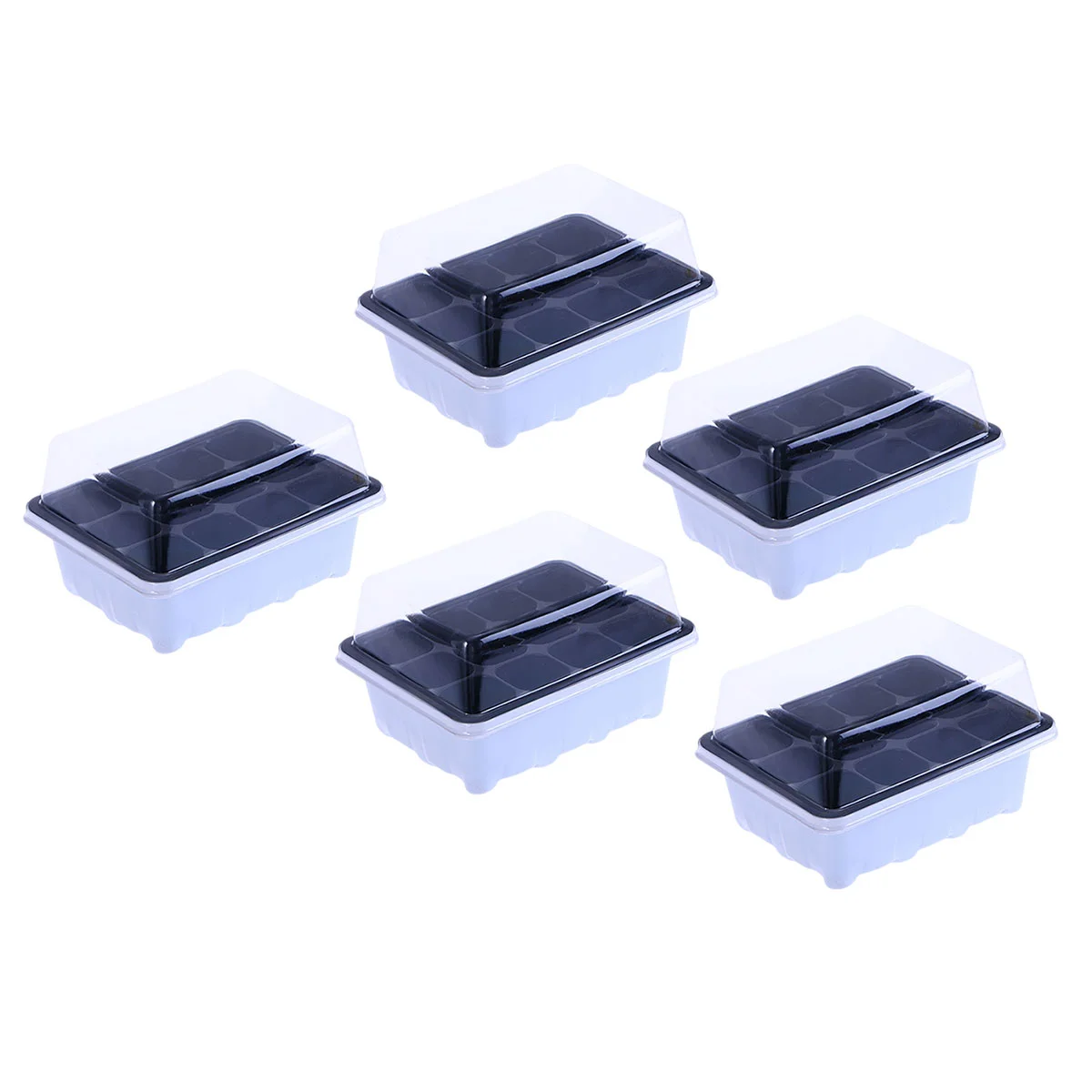 

Tray Starter Trays Kit Pots Germination Growing Starting Propagator Grow Plates Dome Humidity Garden Sprouter Mini Box Domes