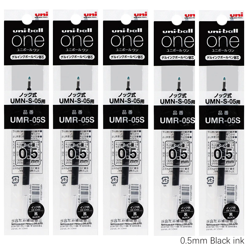 

UNI UMR-05S толстая ручка черная/красная/синяя