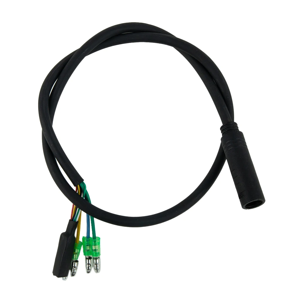 

High Quality Extension Cable For Bafang Front Rear Wheel Hub Male To Female Motor E-bike Replacement Rubber + Metal