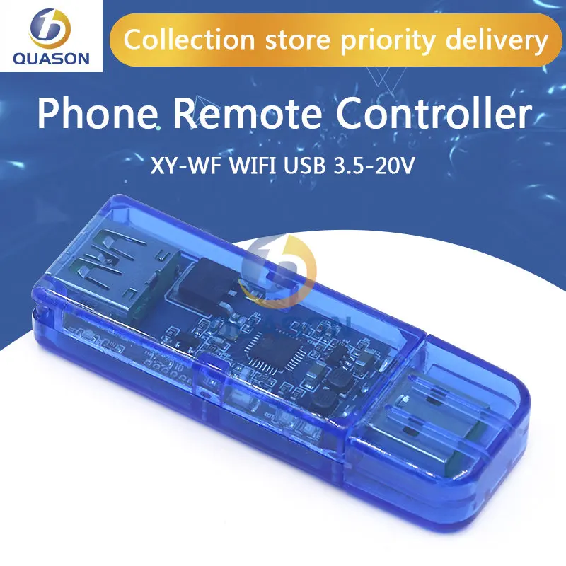 

Sinilink WIFI-USB mobile phone remote controller 3.5-20V 5A 100W mobile phone APP smart home XY-WFUSB For arduino STM DIY KIT