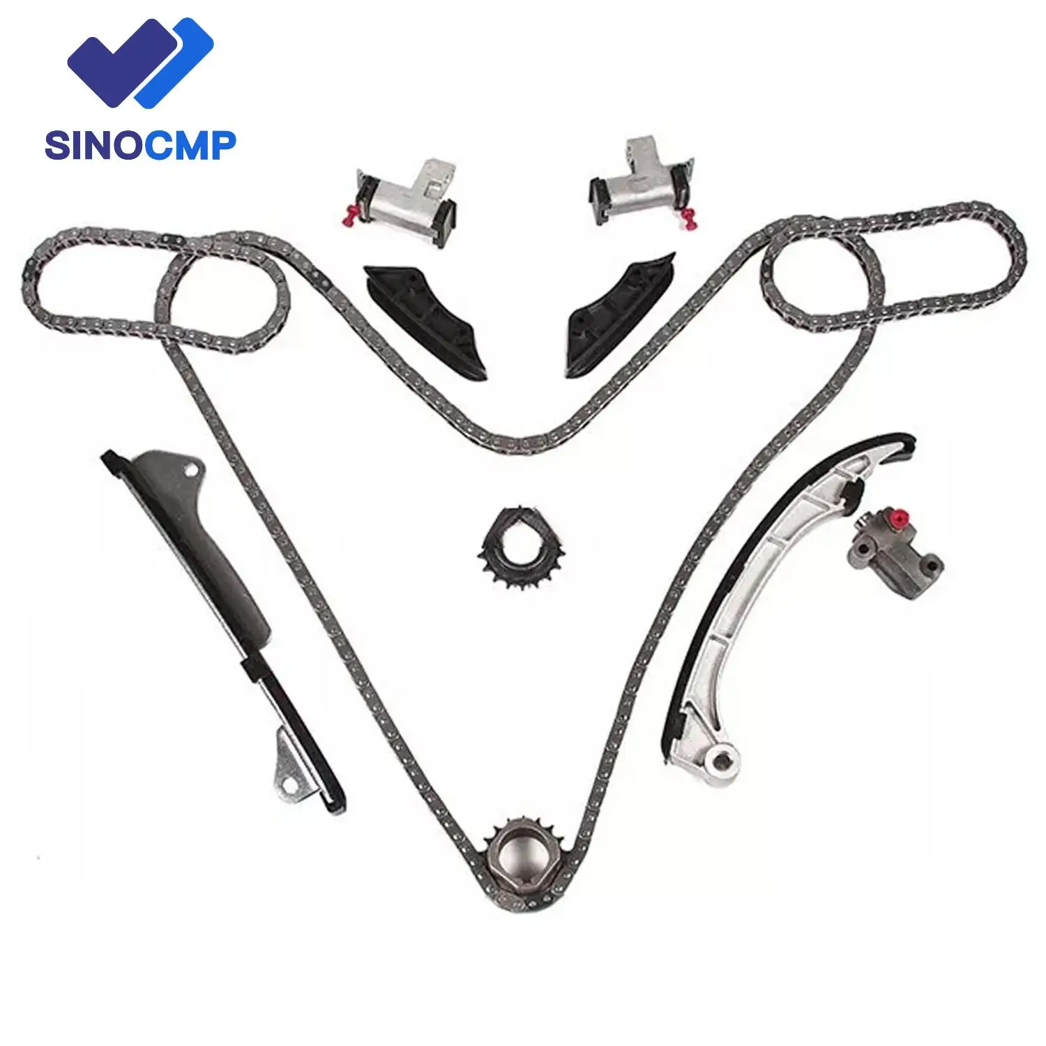 13506-0P011 13540-31021 13562-0P010 13521-0P011 Комплект цепи ГРМ для 05-15 Toyota Avalon Camry RAV4 Lexus 3.5L 2GRFE