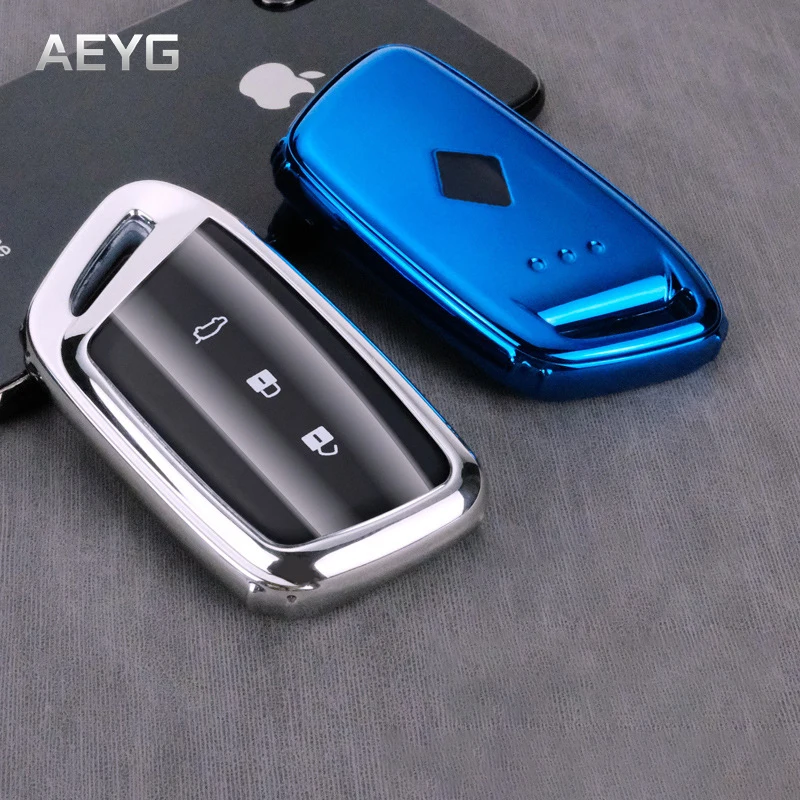 

Soft TPU Case Car Key Cover Shell Fob For Baojun RM5 RS3 RS5 RC6 E300 2020 2021 Quattro Sline Key Protection Holder Accessories