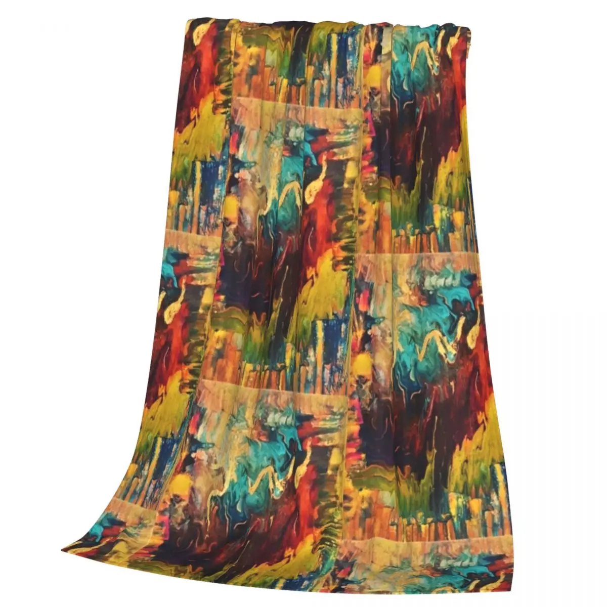 Плюшевое фланелевое одеяло Железный человек — теплый и облегающий флисовый плед