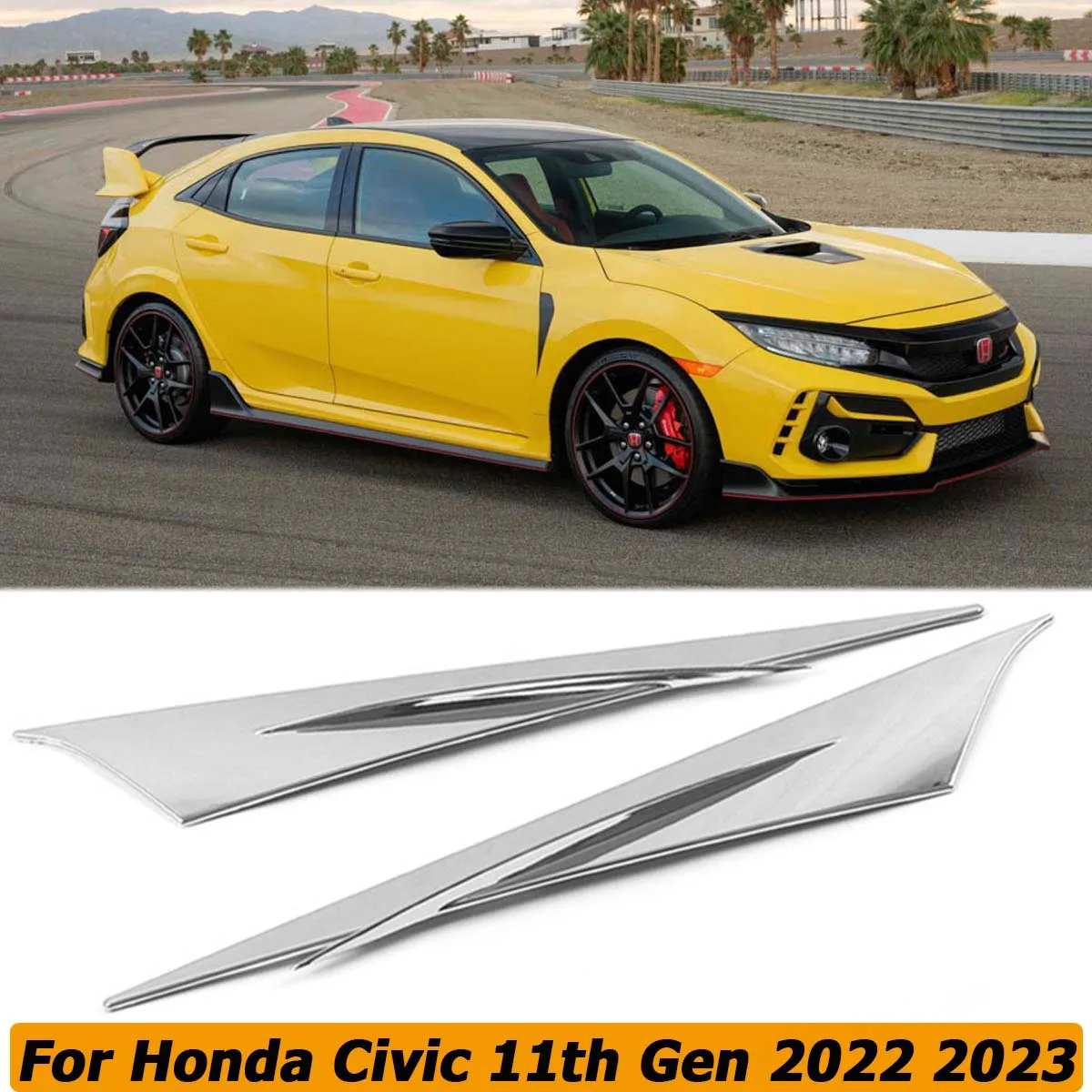 

2 шт./набор, наклейки для передних фар Honda Civic 11 поколения 2022 2023