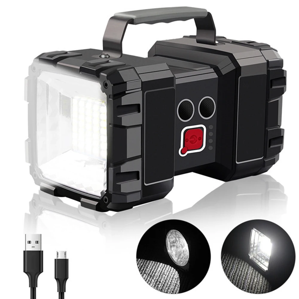 

Яркий перезаряжаемый портативный фонарик для дома и улицы