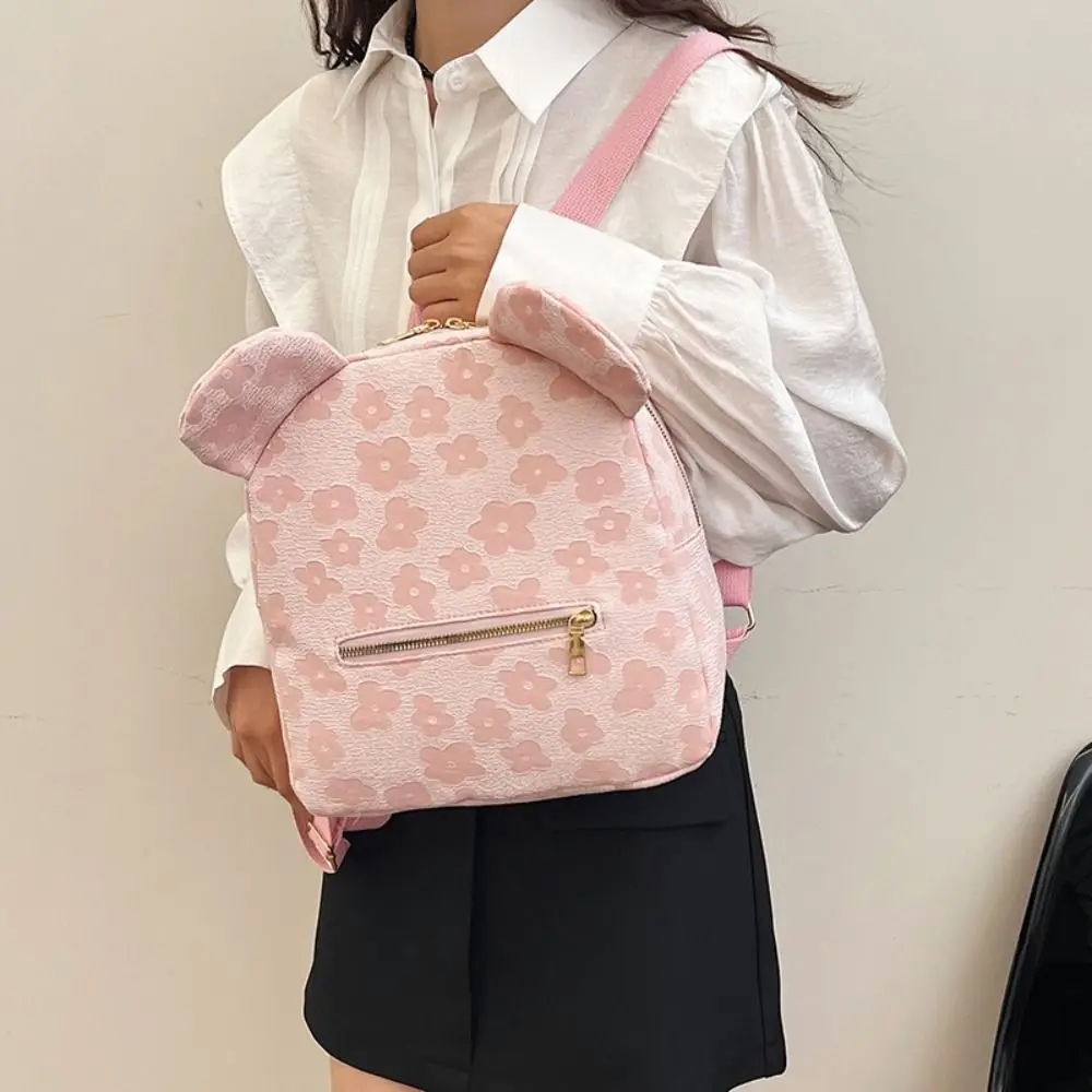 Модный новый многофункциональный плюшевый рюкзак с вышивкой милая школьная