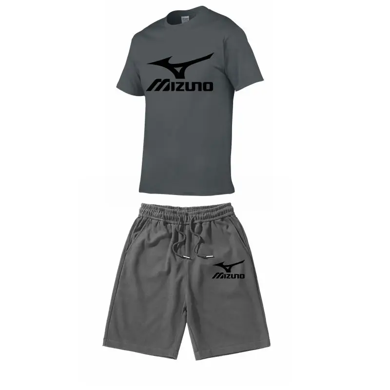 Summer men's fashion sportswear T-shirt suit street shorts casual men