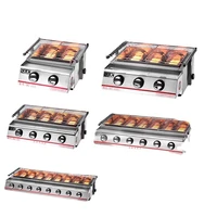 factory barbecue grill 6 burner portable bbq grill outdoor grill of infrared ported ceramic gas roaster