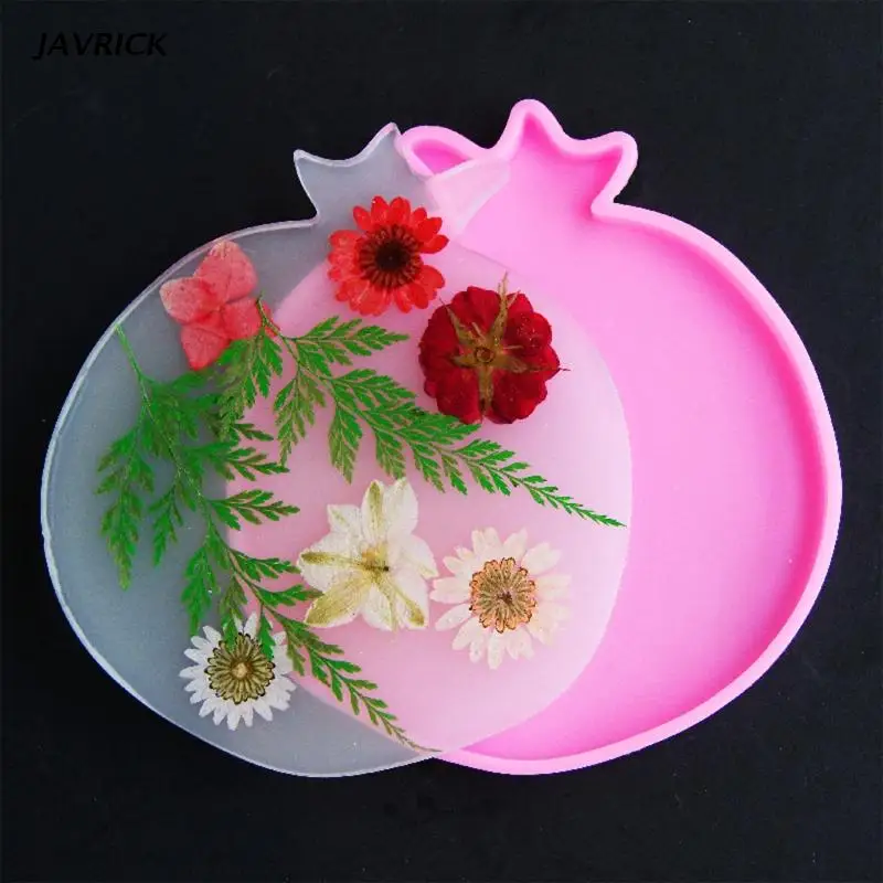 

Resin Coaster Molds Onion Storage Tray Mould Silicone Agate Coaster Molds Glossy Coaster Molds for Making DIY Crafts