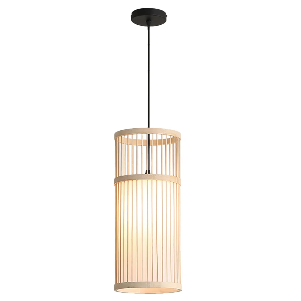

Chinese Style Pendant Light Creative Single-head Bamboo Chandelier for Home