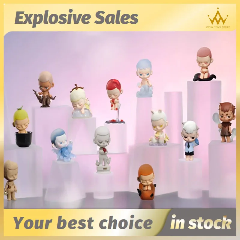 Pop Mart KUBO Select Breathing Induction Series слепая коробка Mystery Box игрушки мини-фигурка