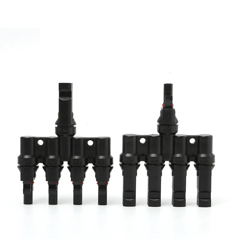 2 пары PV T-образных параллельных соединений 30A 1000V Электрический