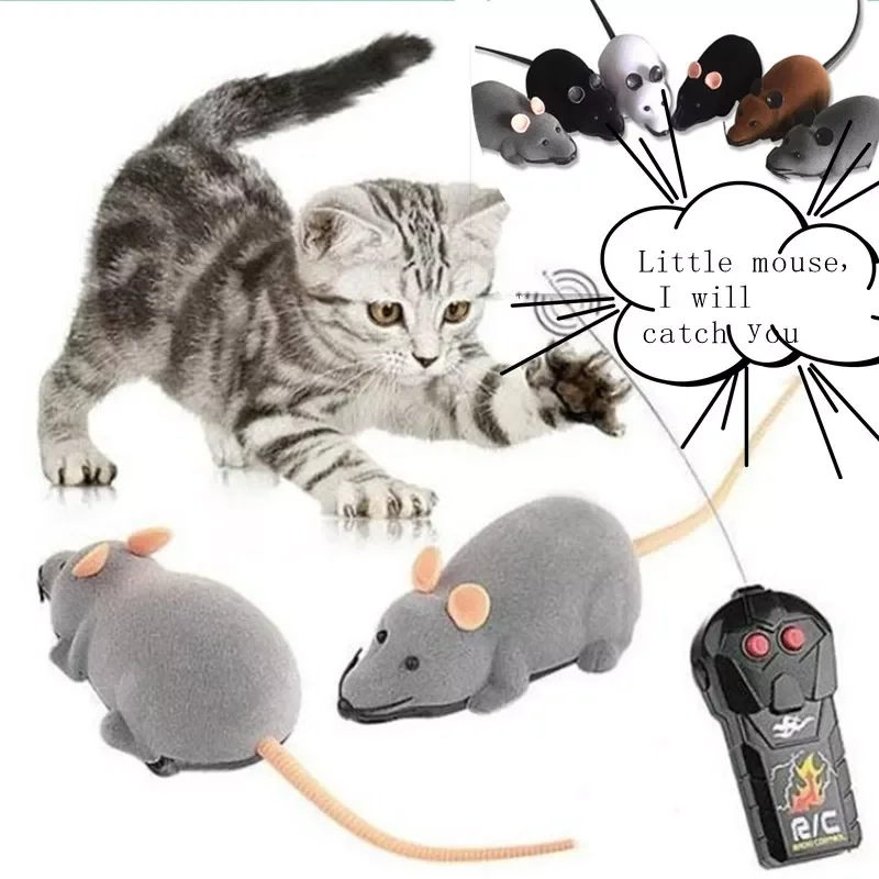 

Cat Pets Wireless Remote Control Mouse Mouse Toy Cat Mobile Mouse Cat Chewing Cat Infrared Radio Control