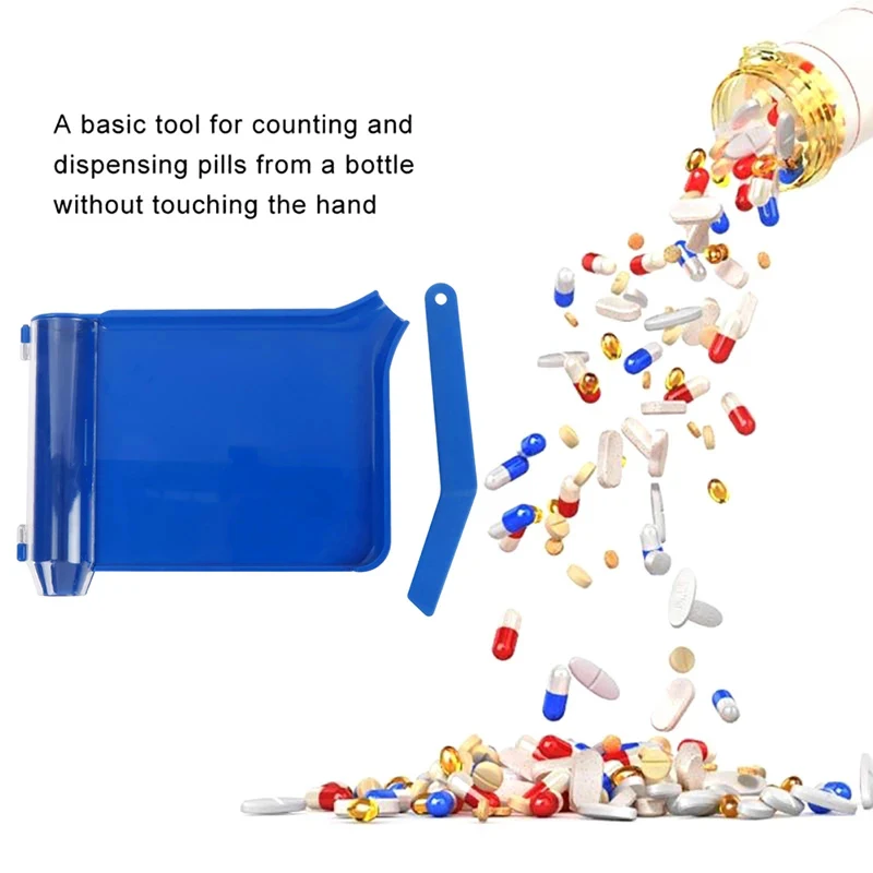 Лоток для подсчета таблеток диспенсер разделитель тарелок с инструментом