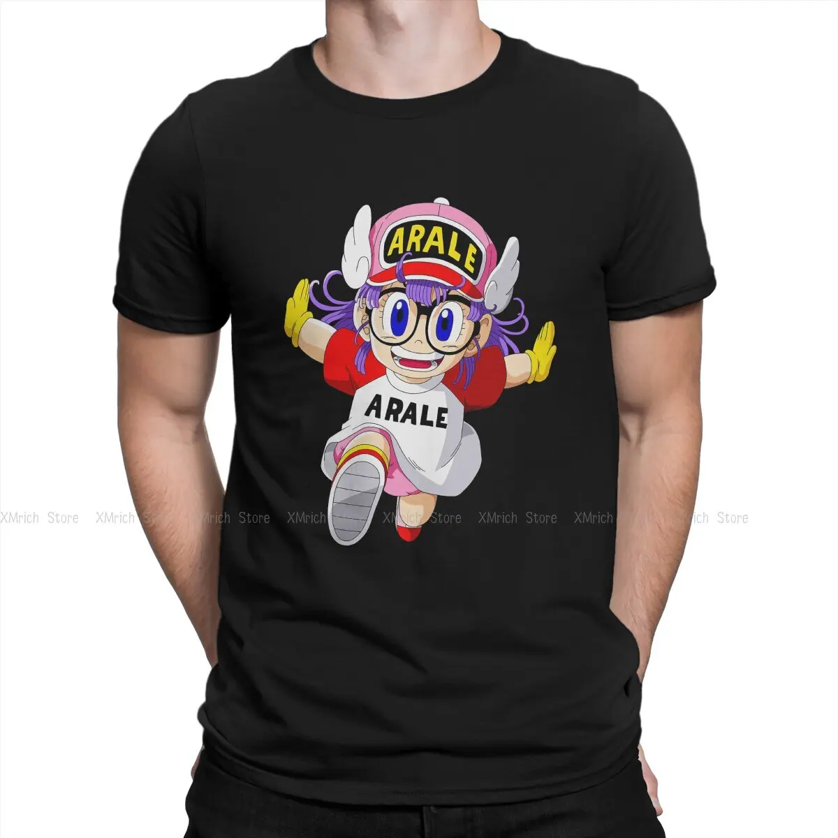 

ARALE классические мужские футболки Dr Slump Norimaki Arare аниме Веселые футболки с коротким рукавом и круглым вырезом футболки 100% хлопок идея подарка