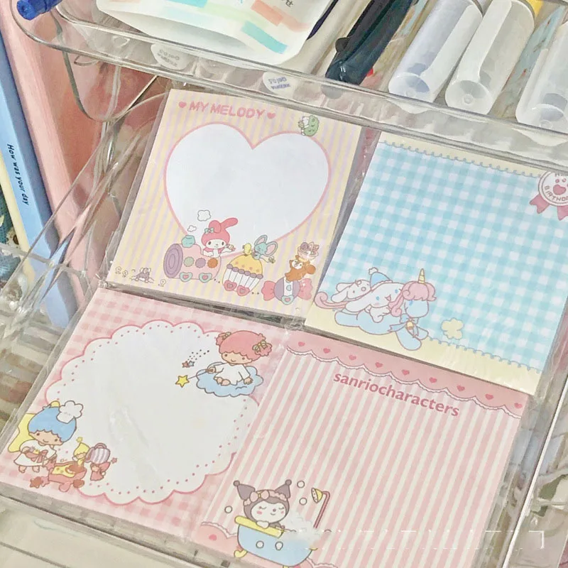 

Sanrioed аниме MyMelody Cinnamoroll Kuromi PurinDog понравилось Kawaii мультфильм Милая ручная учетная запись книга для сообщений Стикеры для девушек Подарок