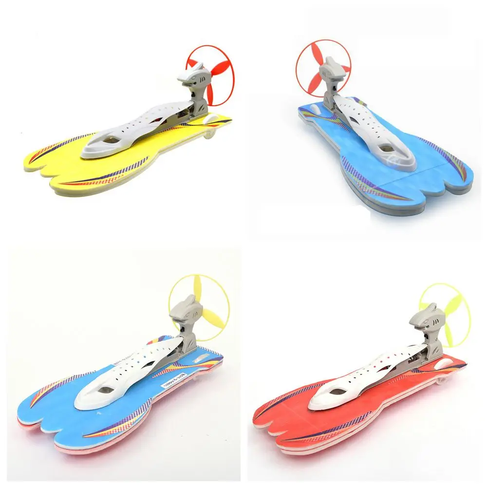 

Educational Toys for Students Children Kids Gift Airplane Model Aerodynamic Speedboat Assembly Ship Model Speedboat Toy