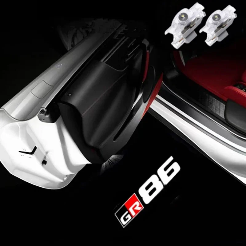 Светодиодная автомобильная лампа Ghost Door Light Logo Дверная для AE86 GT86 FT86 Добро