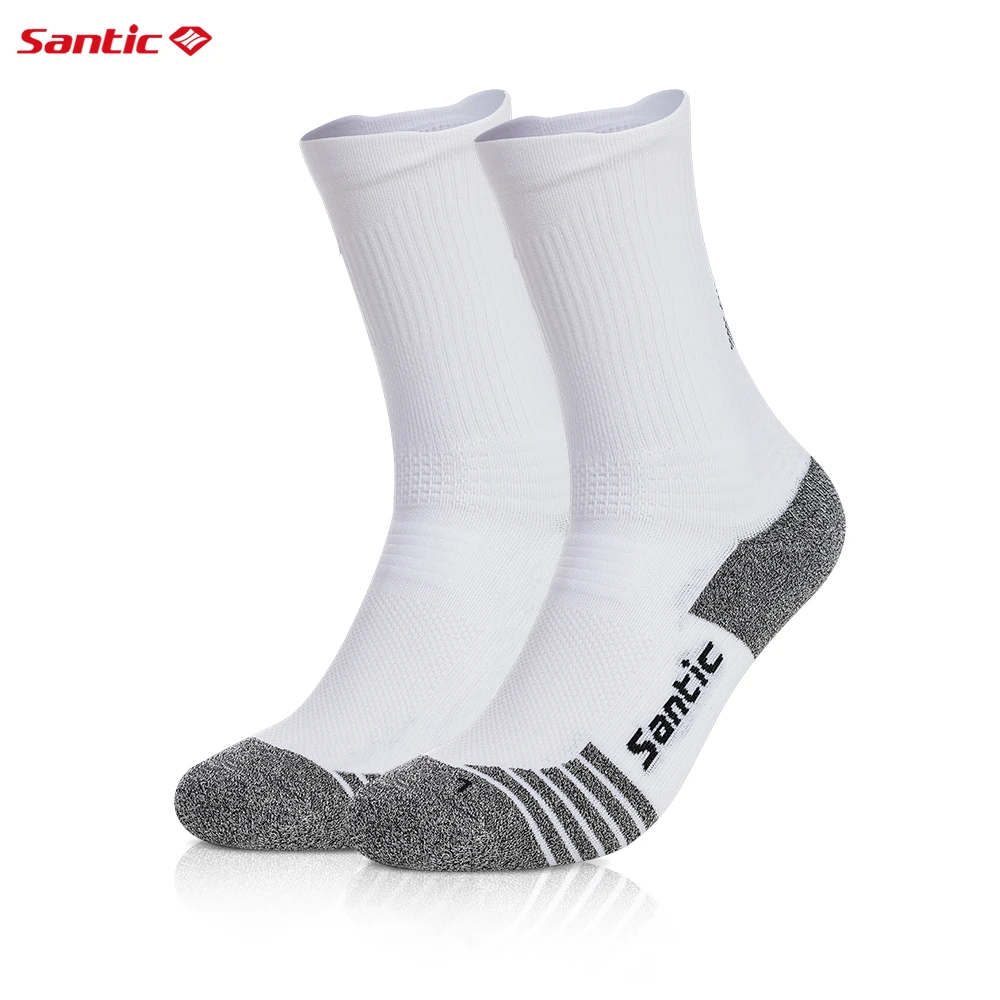 

Santic Professional Cycling Socks Women High Elastic Breathable Sports Socks Running Gym Soccer Socks Bicycle Bicycle Socks Men