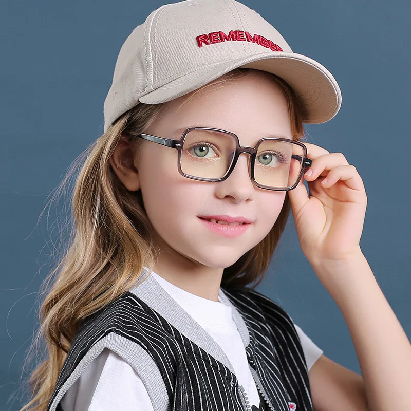 

Kids Glasses Blue Light Blocking Children Optical Frame Transparent Boy Girl Eyeglasse Filter Reduces Digital Eye Computer UV400