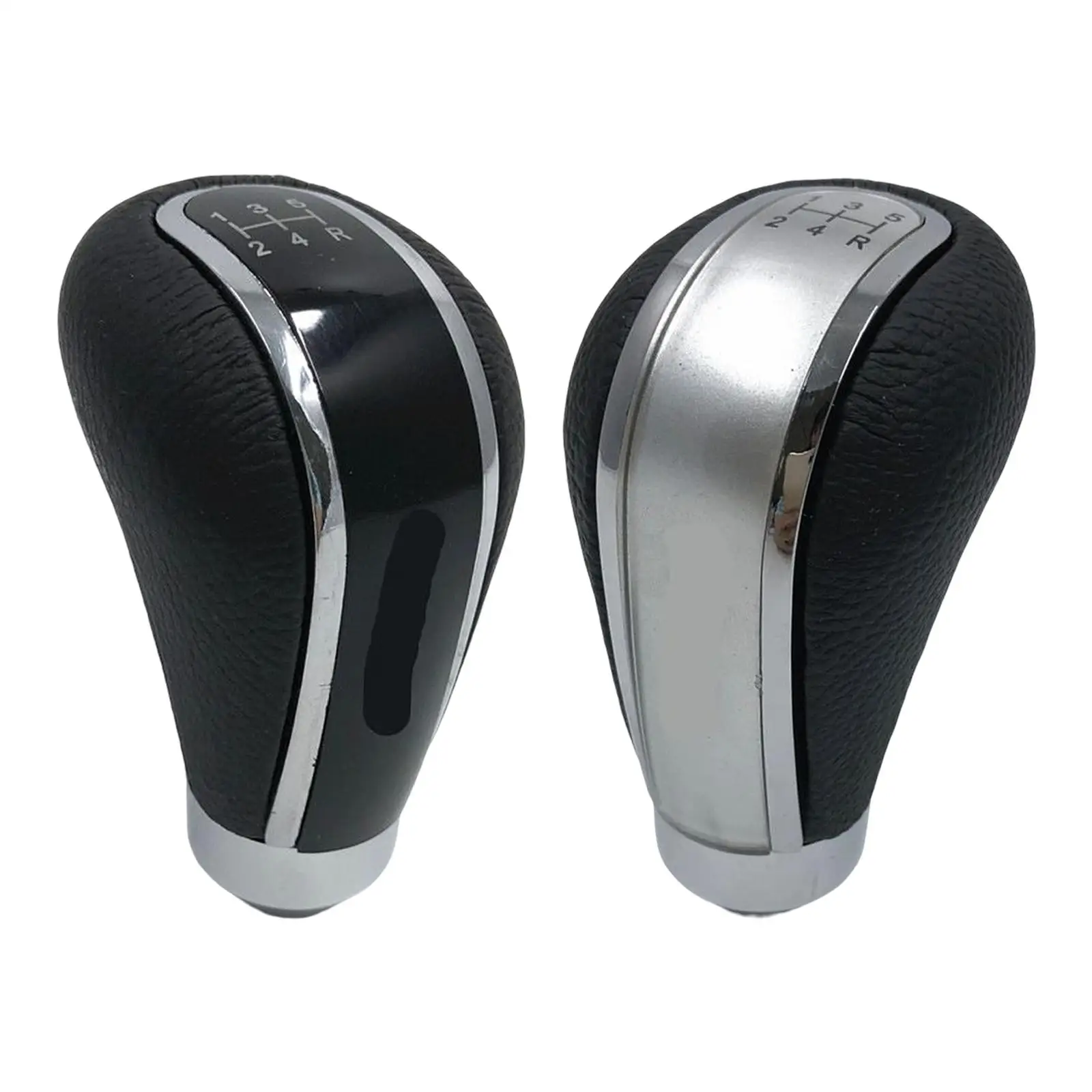 

5 Speed Manual Gear Shift Knob PU Leather Shifting Handle Fit for Vehicles