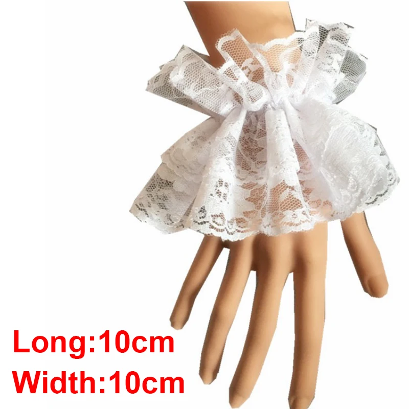 Женские перчатки с Короткими Кружевными Рукавами в стиле &quotЛолита&quot винтажные