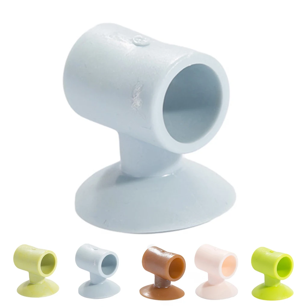 

Practical 2Pcs Door Handle Silicone Anticollision Sucker Home Door Protecting Pad Mute Silencer Suction Door Stops Mats