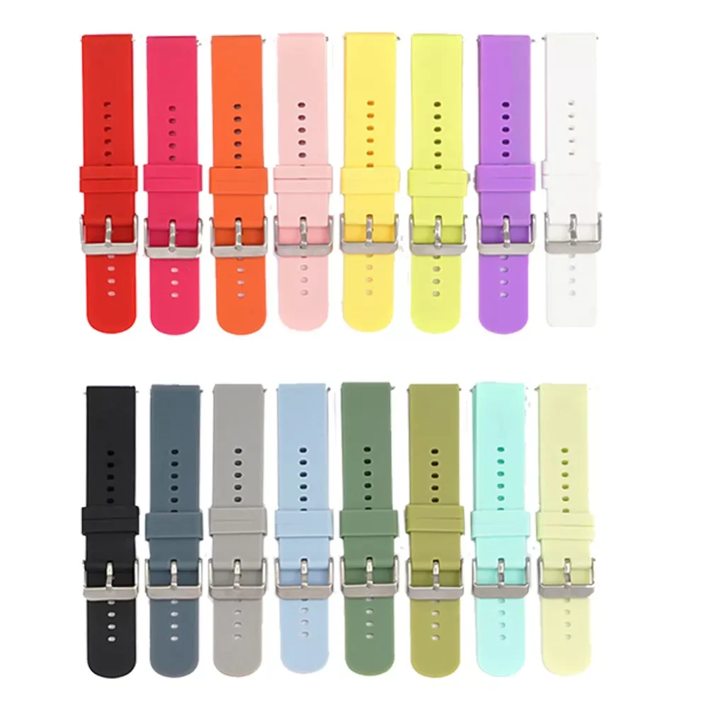 

2022 Trend silicone strap For Huami GTS 2 Mini Sport Bracelet For Xiaomi Bip S/Bip Lite /Bip 2/GTR 42mm/Bip 1S /GTS 2