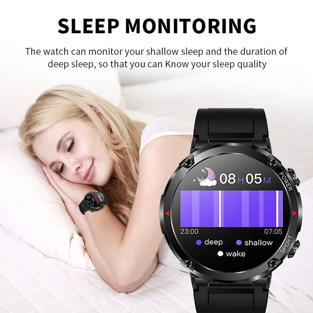 LIGE New 600mAh Battery Watch For Men Smart Watch In 2023 Bluetooth Call Smartwatch Fitness Sports Clock 1.6 Inch HD Screen 6