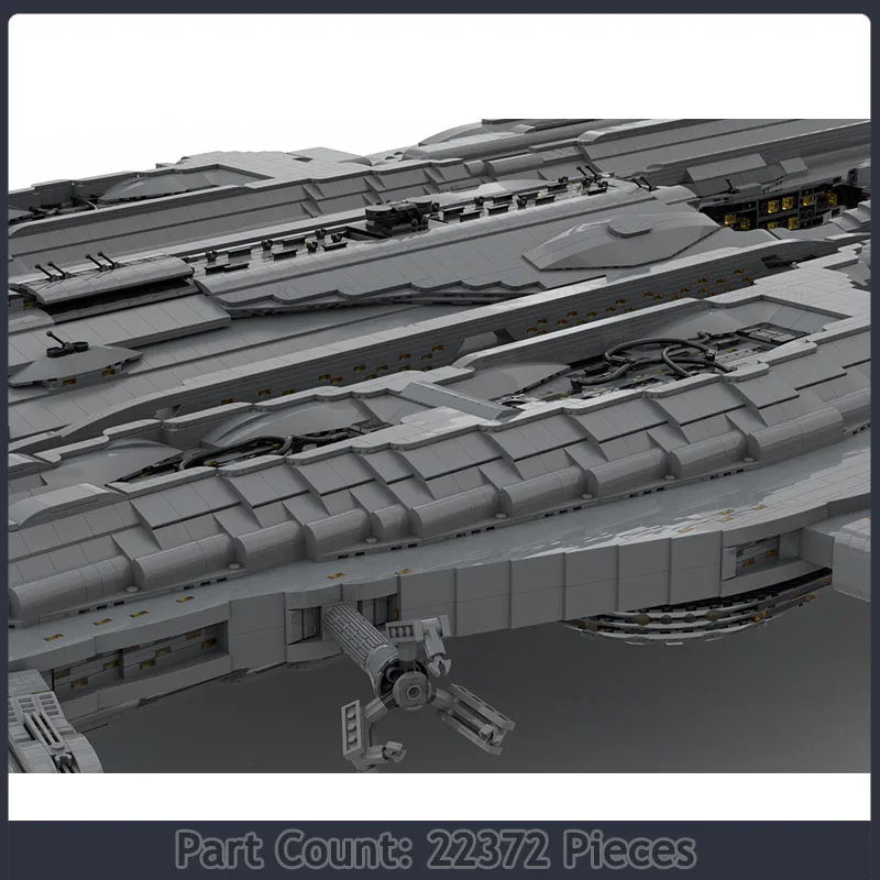 UCS Space MOC Строительные блоки Wraith Улей Корабль Космический корабль Технология