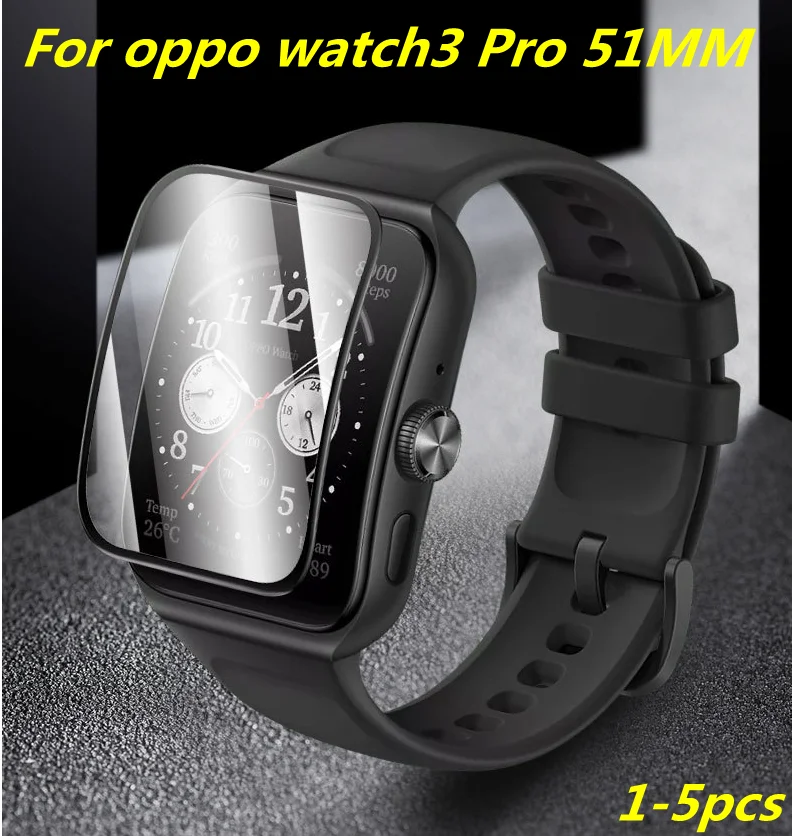 

Screen Protector Clear Full Protective Film for oppo watch3 Pro 51MM 3D Curved Composite Film Not Glass for oppo watch3 Pro 51MM