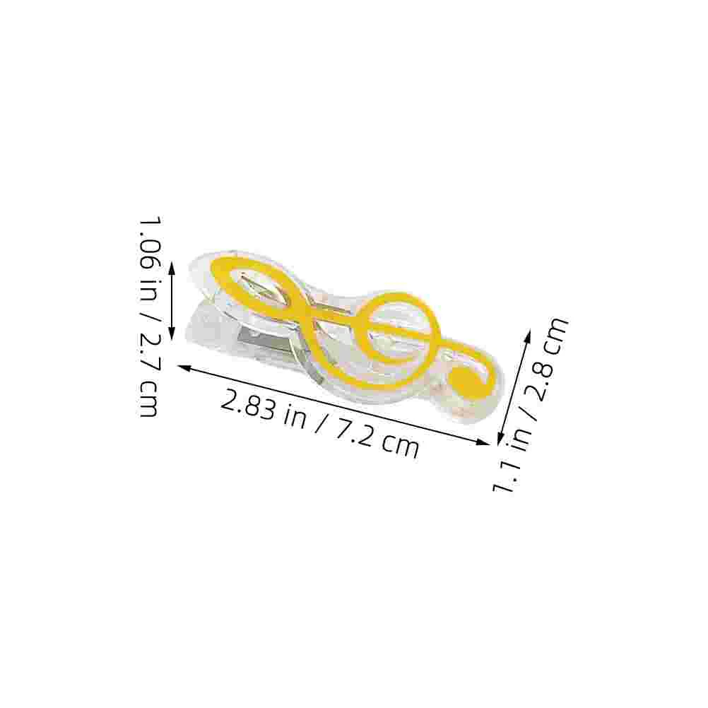 10 шт. зажим для папки страниц офисные закладки музыкальные тематические зажимы