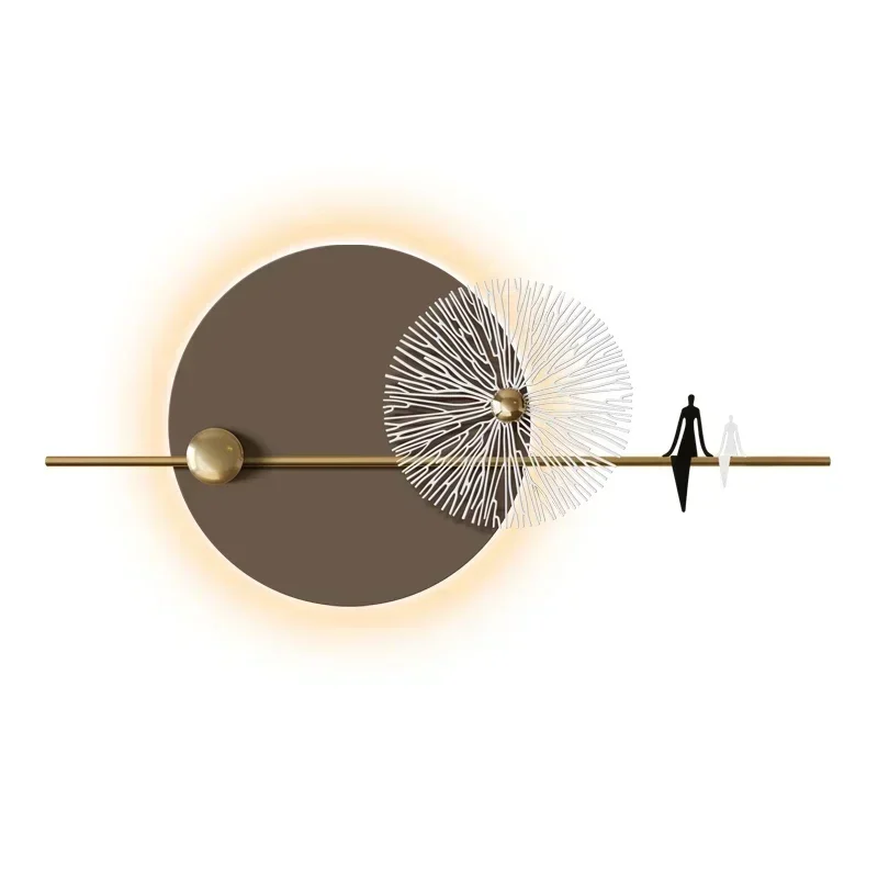 Ght Роскошный диван для гостиной фон настенные украшения столовая железное